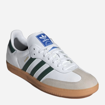 Sneakersy damskie skórzane adidas Originals Samba OG Collegiate IE3437 38 (5UK) Białe (4067886949232)