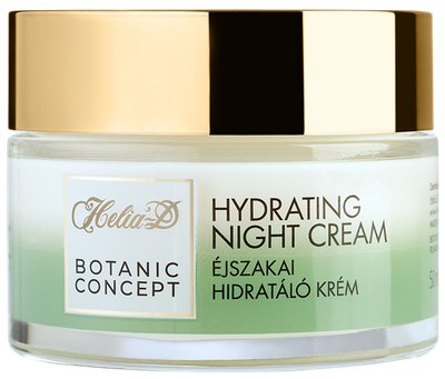 Krem nawilżający na noc Helia-D Botanic Concept z ekstraktem z wina Tokay 50 ml (5999569020220)