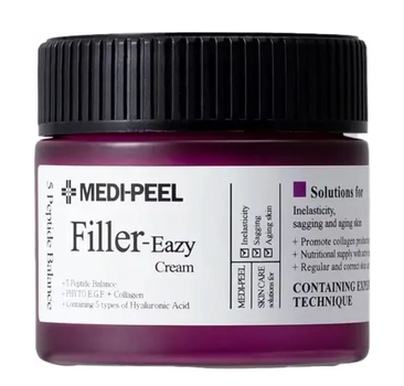 Укрепляющий крем-филлер с пептидами и EGF от морщин - Medi peel Filler Eazy Cream, 50 мл