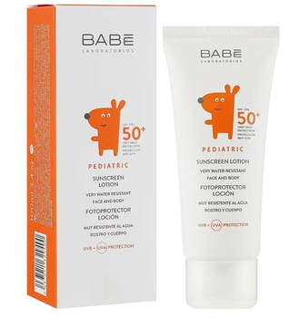PEDIATRIC Детский солнцезащитный лосьон SPF 50+ BABE, 100 мл