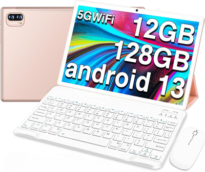 Планшет 10.1" Jusyea J10 12/128Gb Android 13 8000 mAh Розовое золото