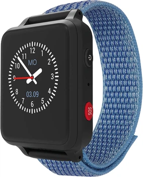 Дитячий смарт-годинник Anio 5 33mm / nanoSIM / GPS / Wi-Fi / Bluetooth / Пилозахист IP67 / Blue k4