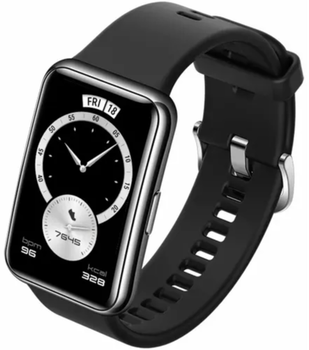 Смарт-часы Huawei Watch Fit Elegant 46mm / GPS / Bluetooth 5.0 / Вологозахист 5 АТМ / До 10 дней работы / Black (TIA-B29) Б/В b1