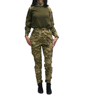 Женские тактические военные брюки 42 укрпиксель