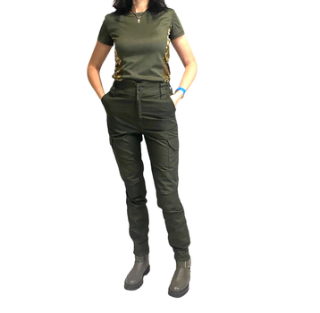 Женские военные тактические брюки 46 хаки