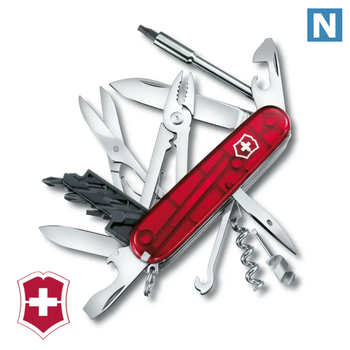 Швейцарський ніж мультитул cкладаний Victorinox Cybertool M 1.7725.T (91мм)