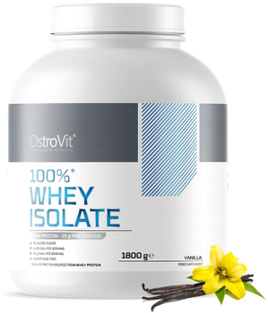 Протеїн OstroVit 100% Whey Isolate Vanilla 1800 г (5903933909639)