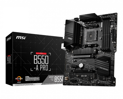 Материнська плата MSI B550-A Pro Socket AM4 TT