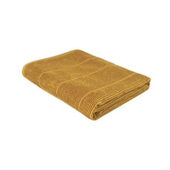 Полотенце Lotus Home - Sophia mustard горчичный 90*150