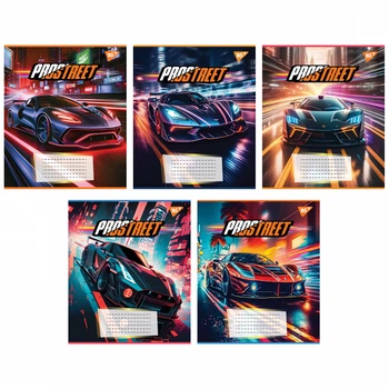 Тетради ученические 48 листов линия Yes Prostreet, 10 шт. в упаковке