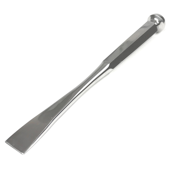Долото Стіллє-Патча Шведське медичне пряме двостороння заточка плоске шестигранна ручка довжина 225 мм 20 мм BioTulesImpex