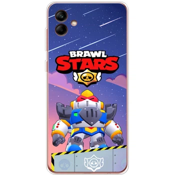 Силиконовый Чехол с Картинкой для Samsung Galaxy A04 (A045) Принт (Бравл Старс Вольт, Brawl Stars Surge) (45305-ysm020)