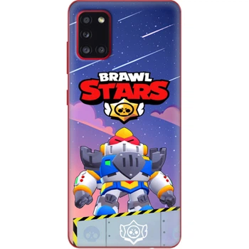 Силиконовый Чехол с Картинкой для Samsung Galaxy A31 (A315) Принт (Бравл Старс Вольт, Brawl Stars Surge) (39470-ysm020)