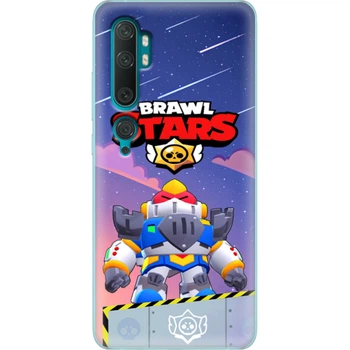 Силіконовий Чохол з Картинкою для Xiaomi Mi Note 10 Pro Принт (Бравл Старс, Brawl Stars Surge) (038537-ysm020)