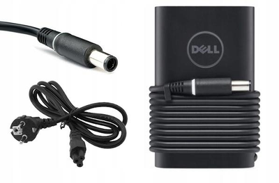 Блок живлення для DELL Latitude E7240 SLIM 19.5V, 65W, 3.34A, 7.4*5.0 б/в + кабель живлення