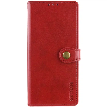 Шкіряний чохол-книжка GETMAN Gallant (PU) для Samsung Galaxy S24+ Red
