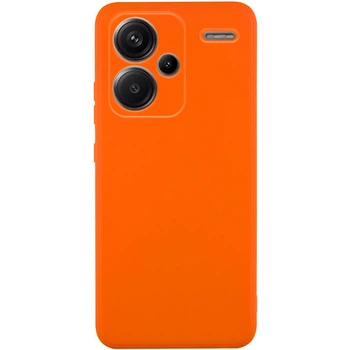 Силіконовий чохол Candy Full Camera Xiaomi Redmi Note 13 Pro+ Помаранчевий / Orange Без бренду