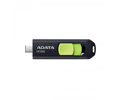 Flash Adata USB 3.2 Gen1 UC300 Type-C 256Gb Black/Green