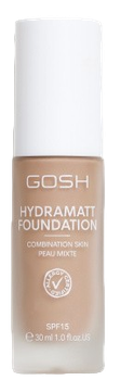 Тональний крем для обличчя Gosh Hydramatt Foundation Medium Dark 012N 30 мл (5711914182984)