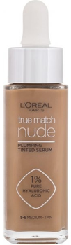 Тонуюча сироватка для обличчя L'Oreal Paris True Match Nude Plumping Tinted Serum Medium-Tan 5-6 30 мл (3600523989935)