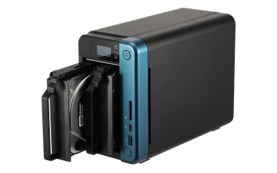 NAS-сервер QNAP TS-253B-4G, Celeron J3455 (4x2.3 GHz) 8Gb DDR3L, без HDD (2 x 2.5", 2 x 3.5") Б/У