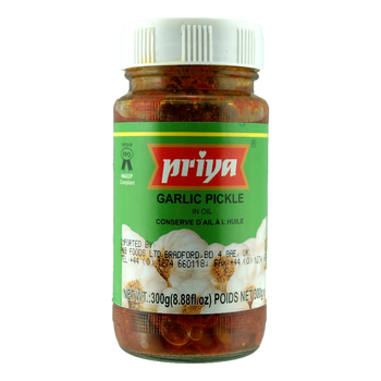Соус Priya Garlic Pickle с чесноком маринованный индийский 300 г