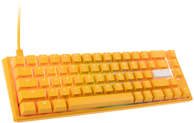 Клавіатура дротова Ducky One 3 SF Gaming Cherry MX Black USB Yellow (4710578309714)