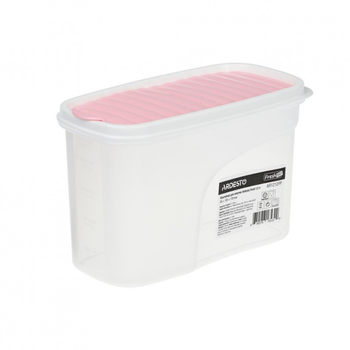 Емкость для сыпучих продуктов Ardesto Fresh 1.2 л Pink (AR1212PP) (204801)
