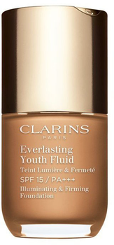 Тональний флюїд для обличчя Clarins Everlasting Youth Fluid SPF 15 114 Cappucino 30 мл (3380810318838)