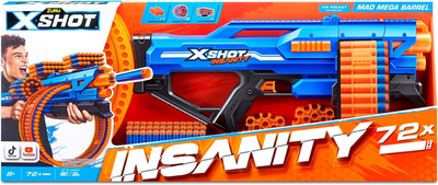 Blaster Zuru X-Shot Insanity Mad Mega Barrel (4894680027398)