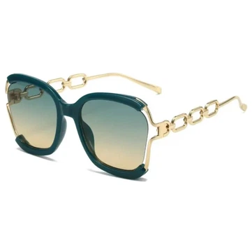 Винтажные солнцезащитные очки Green sun glasses 6115