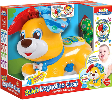 Інтерактивний песик Clementoni Bubu Puppy Cu-Clock (8005125171989)