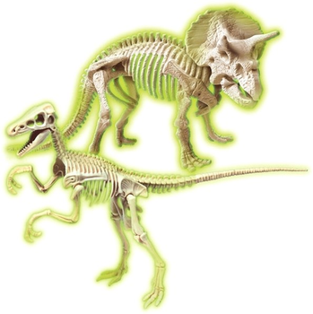 Zestaw do eksperymentów naukowych Clementoni Jurassic World 3 Dominion Triceratops & Velociraptor (8005125193073)