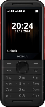 Telefon komórkowy Nokia 5310 TA-1603 (2024) DualSim Black/Red (6438409095077)