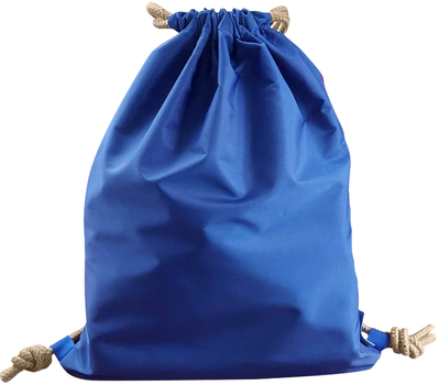 Водонепроникна сумка OstroVit з товстим шнуром синя (5903933907376)