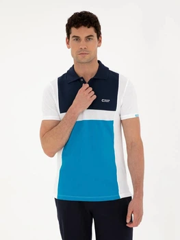 Поло длинное мужское Pierre Cardin G021SZ011-000-1853618(lacivert) M Синее (8683857392935)