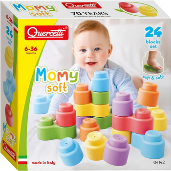 Конструктор Quercetti Momy Soft 24 детали (8007905041420)