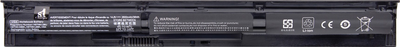 Акумулятор 1stCharger для ноутбуків HP ProBook 440 G2 (VI04) 14.8V 2600mAh Black (BN1st6029)