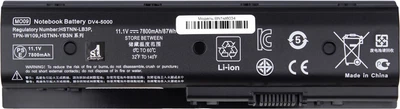 Аккумулятор 1stCharger для ноутбуков HP Pavilion DV4-5000 (MO06) 11.1V 7800mAh Black (BN1st6034)