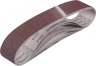 Einhell Шліфстрічка KWB 50х686 мм, 5 шт (2хК60, 2хК80, 1хК120), для точила Einhell US 240/350