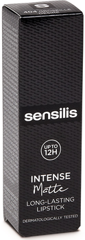 Szminka Sensilis Intense matowa 404 Groseille Desire 3.5 ml (8428749674702)