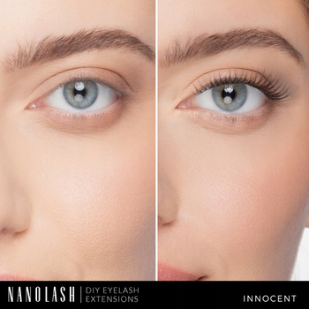 Штучні вії Nanolash Eyelash у кластерах Innocent 36 шт (5905669547826)