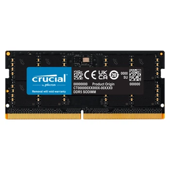 Модуль пам'яті для ноутбука Micron SoDIMM DDR5 24GB 5600 MHz (CT24G56C46S5)