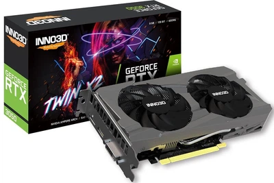 Відеокарта Inno3D GeForce RTX 3050 TWIN X2 (N30502-08D6-1711VA41)