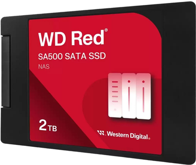 SSD диск Western Digital Red SA500 2TB 2.5" SATAIII 3D NAND TLC (WDS200T2R0A)