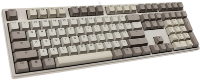 Klawiatura przewodowa Ducky Origin Vintage Cherry MX Silent Red USB Gray (GATA-2561)