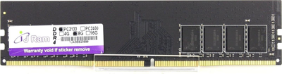 Модуль пам'яті Jram DDR4 8GB 2133 MHz (DDR4 8GB 2133 MHz) Б/в