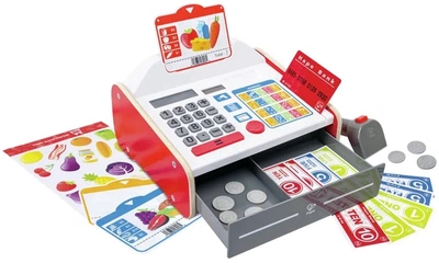 Ігровий набір Hape Касовий апарат (E3184)(6943478035805)