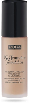 Основа для макіяжу Pupa No Transfer Foundation Nº02 Light Beige 30 мл (8011607094547)
