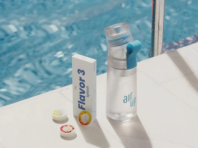 Пляшка Air Up Gen 2 Bottle Blue Splash 600 ml з 3-ма різними капсулами